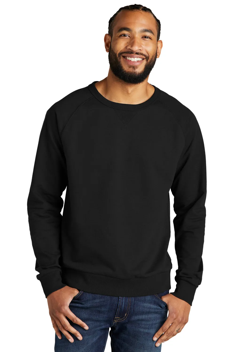 Pull à capuche en French Terry bio pour hommes Allmade - Noir profond