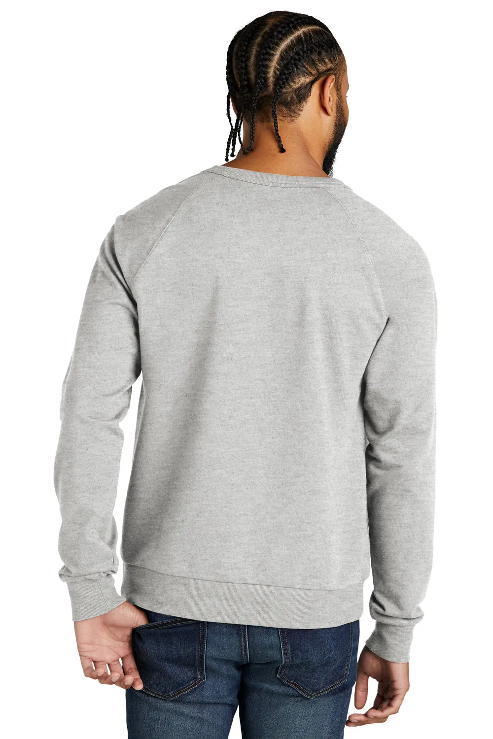 Pull à capuche en French Terry bio pour hommes Allmade - Gris granité chiné