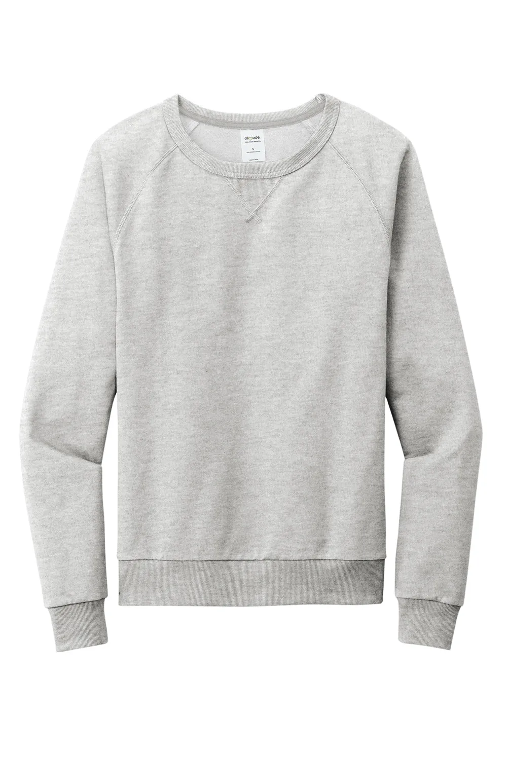 Pull à capuche en French Terry bio pour hommes Allmade - Gris granité chiné