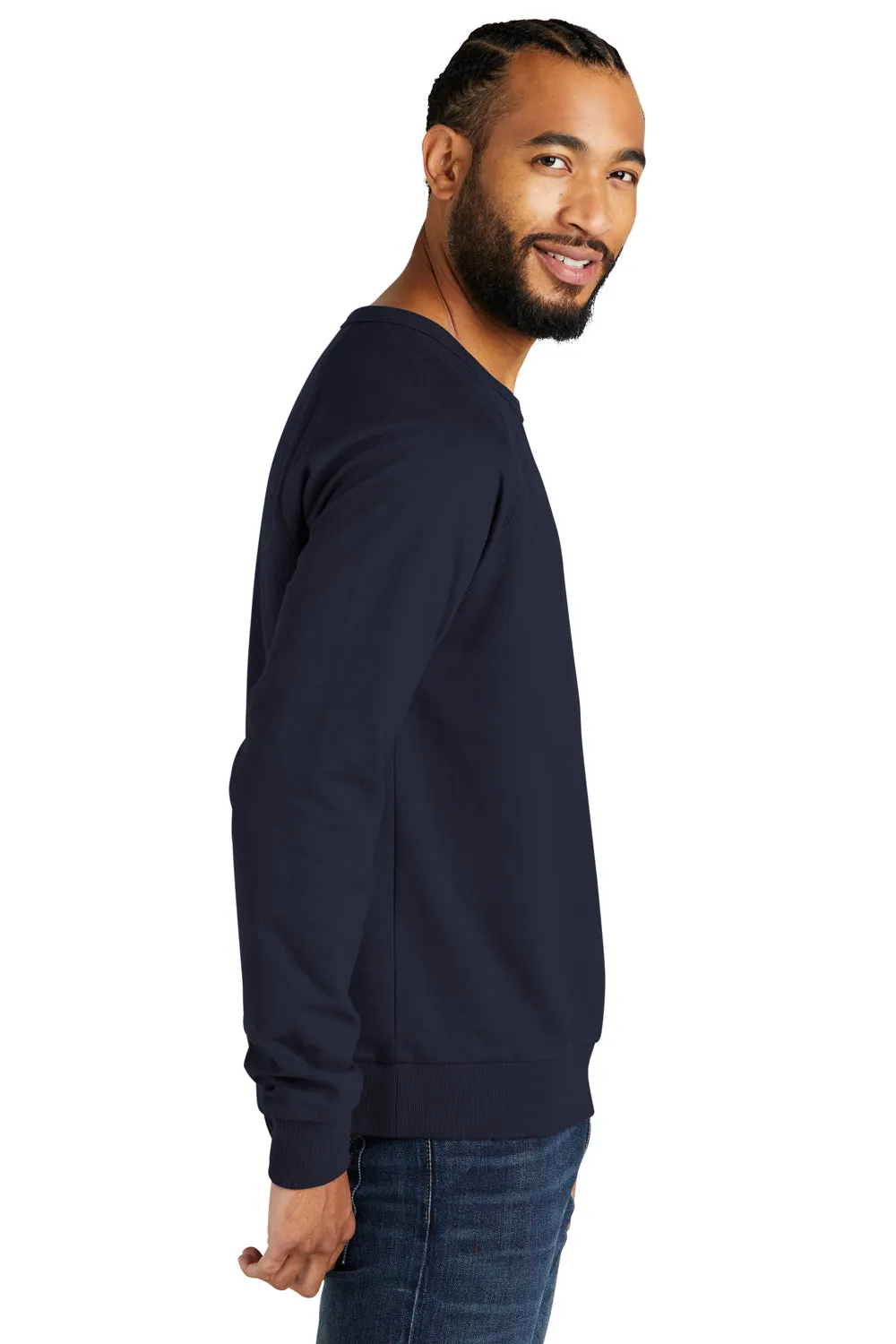 Sweat-shirt à capuche en French Terry bio pour hommes Allmade - Bleu marine nuit