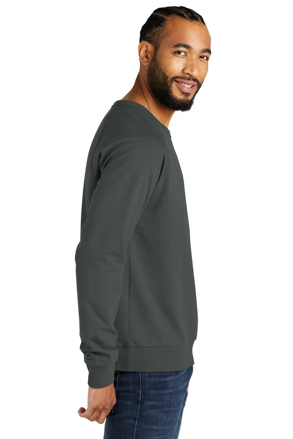 Pull à capuche en French Terry bio pour hommes Allmade - Gris terrain