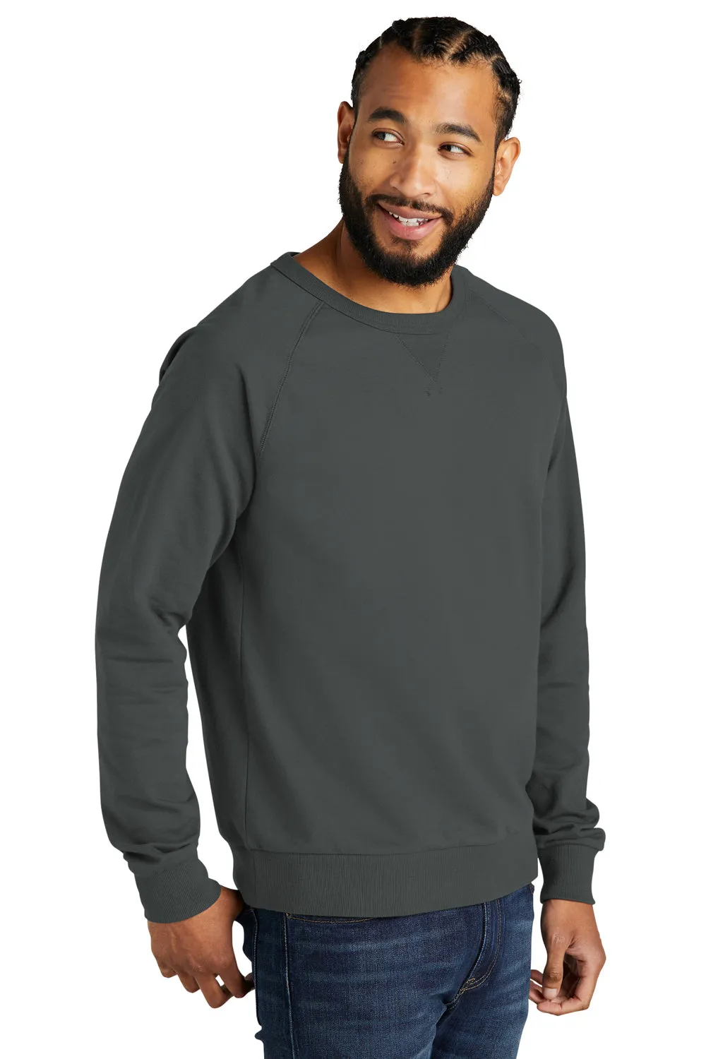 Pull à capuche en French Terry bio pour hommes Allmade - Gris terrain