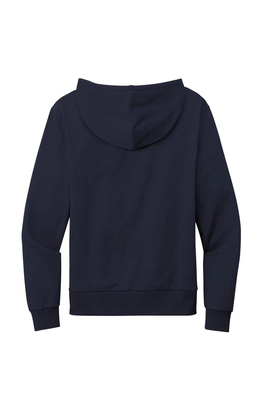 Pull à capuche en French Terry bio pour hommes avec poche kangourou - Bleu marine nuit