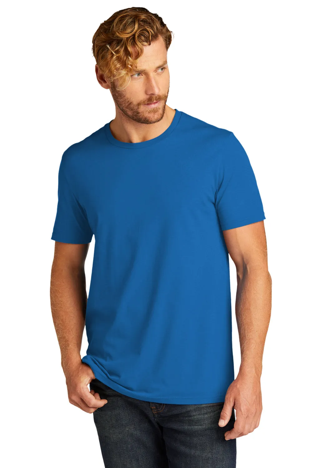 T-shirt à manches courtes pour hommes bio Allmade - Bleu Beacon