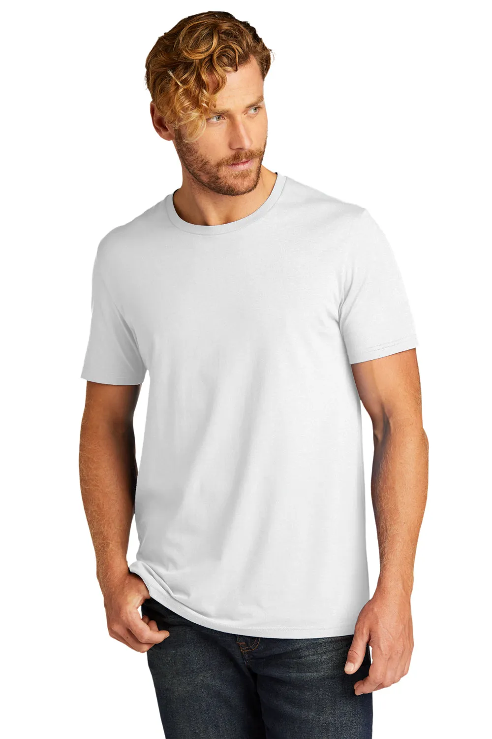 T-shirt à manches courtes pour hommes Allmade en coton bio - Blanc éclatant