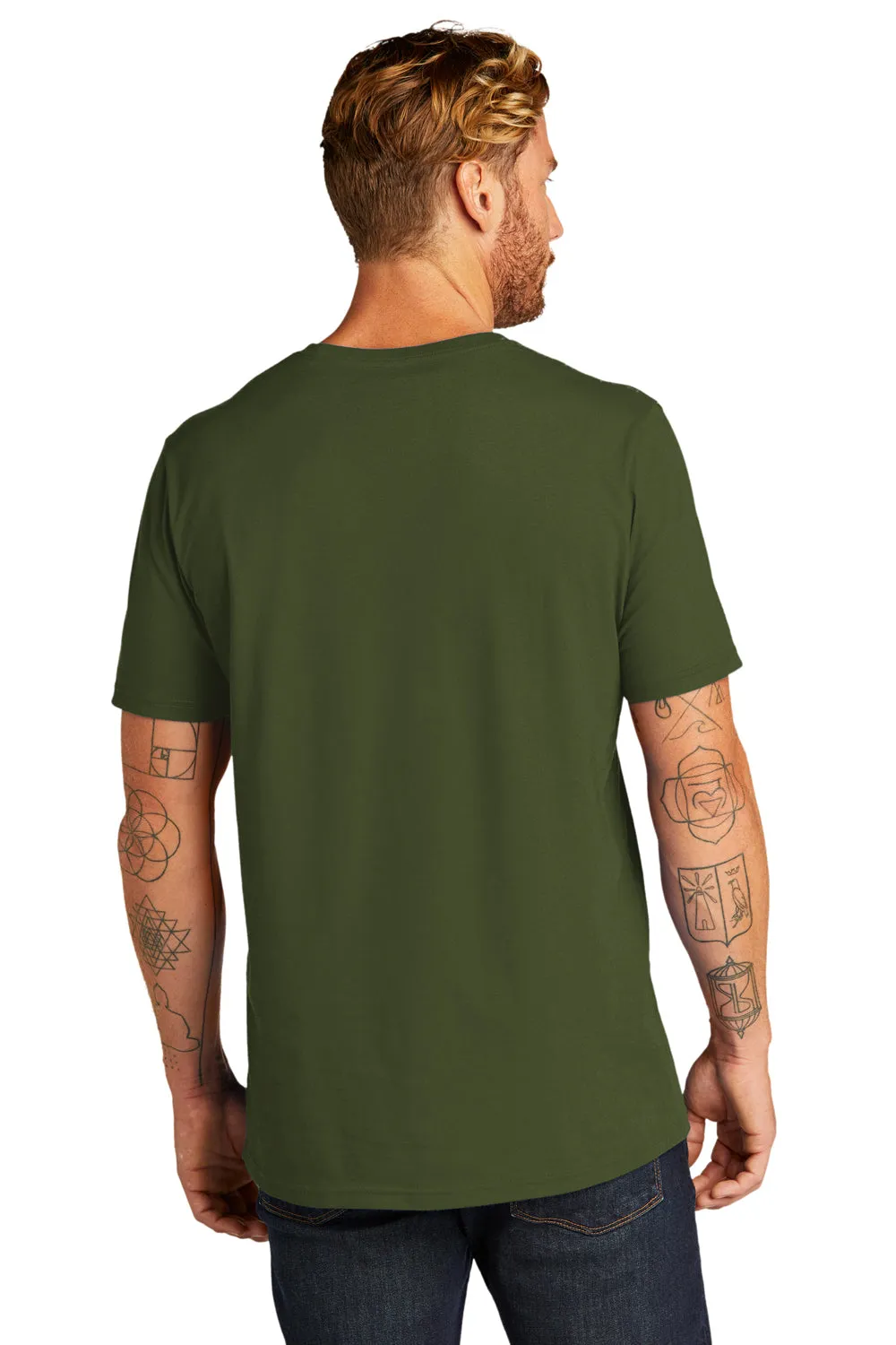 T-shirt à manches courtes pour hommes bio Allmade - Vert herbe