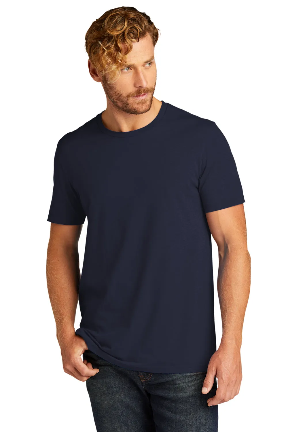 T-shirt à manches courtes pour hommes bio Allmade - Bleu marine nuit