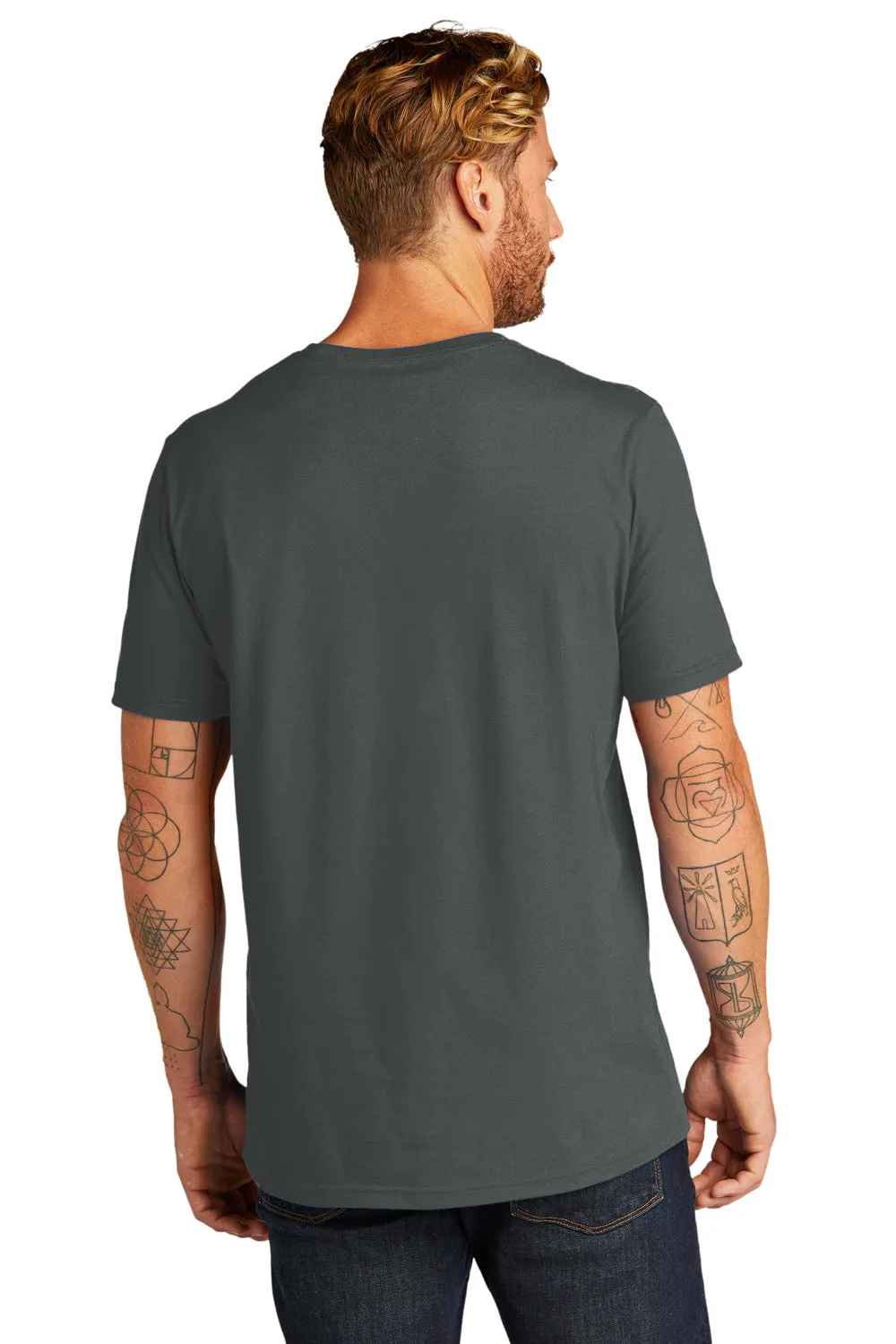 T-shirt à manches courtes pour hommes Allmade en coton bio - Gris terrain