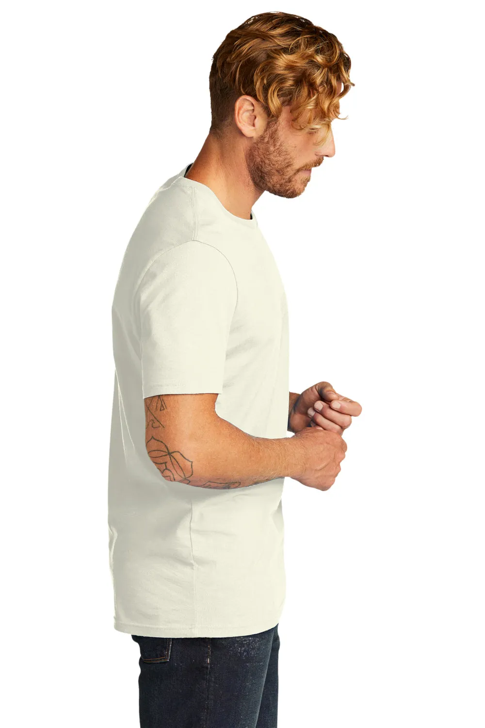 T-shirt à manches courtes pour hommes bio Allmade - Sable blanc