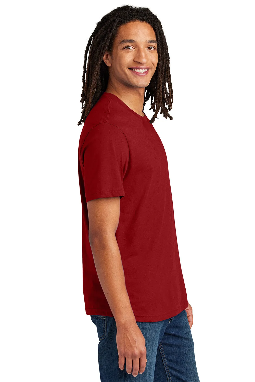T-shirt à manches courtes recyclé pour hommes Allmade - Rouge betterave