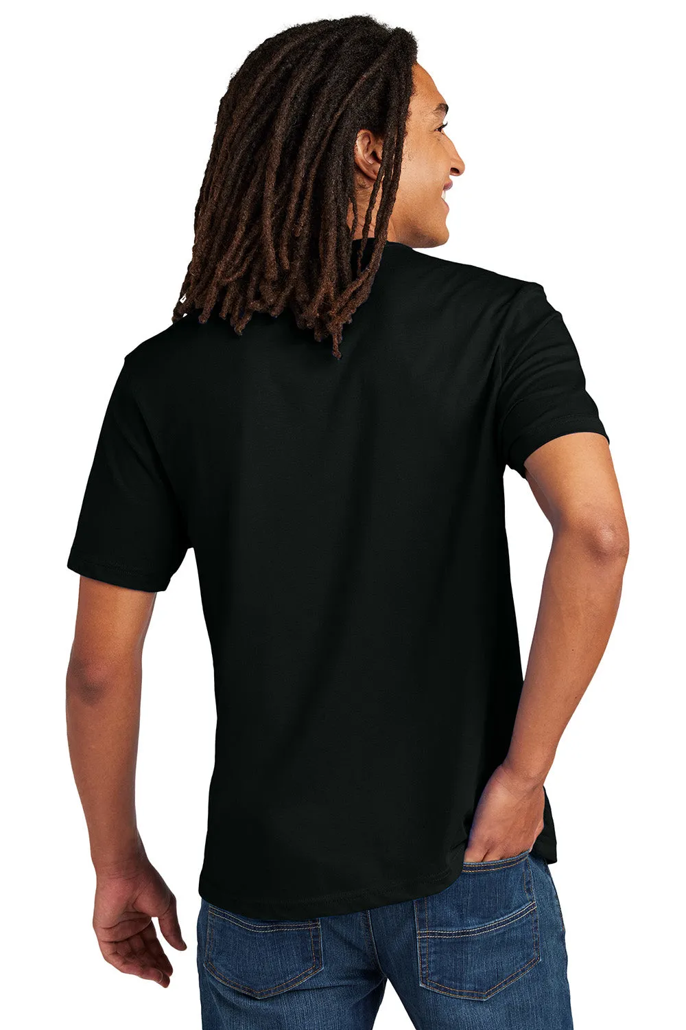 T-shirt à manches courtes recyclé pour hommes Allmade - Noir profond