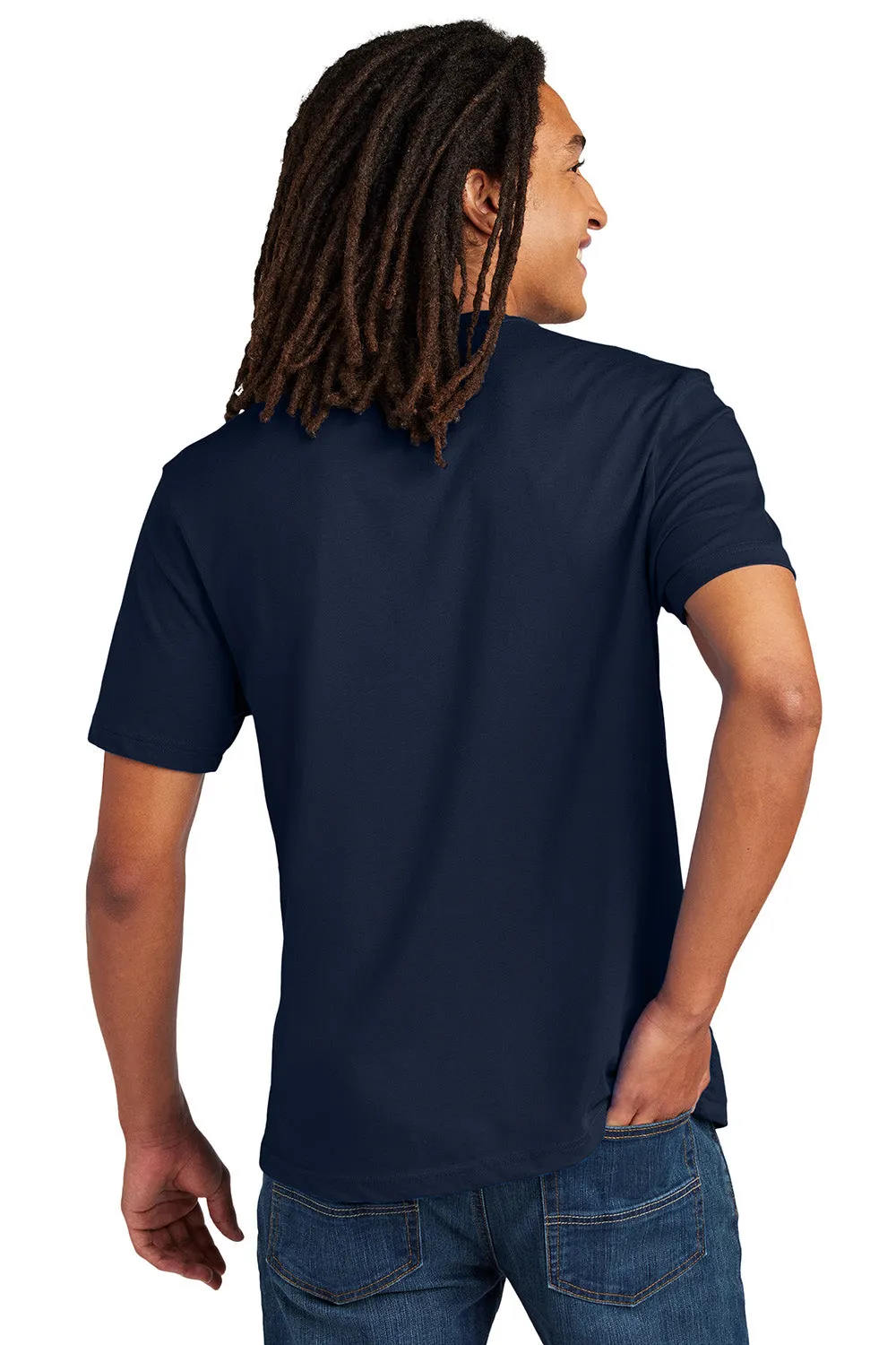 T-shirt à manches courtes recyclé pour hommes Allmade - Bleu marine nuit