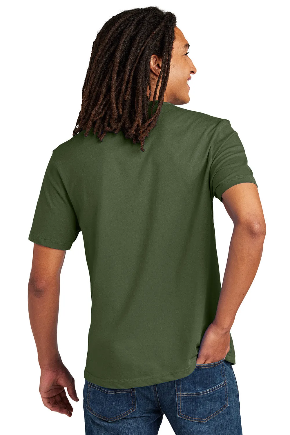T-shirt à manches courtes recyclé pour hommes Allmade - Vert Olive Vous