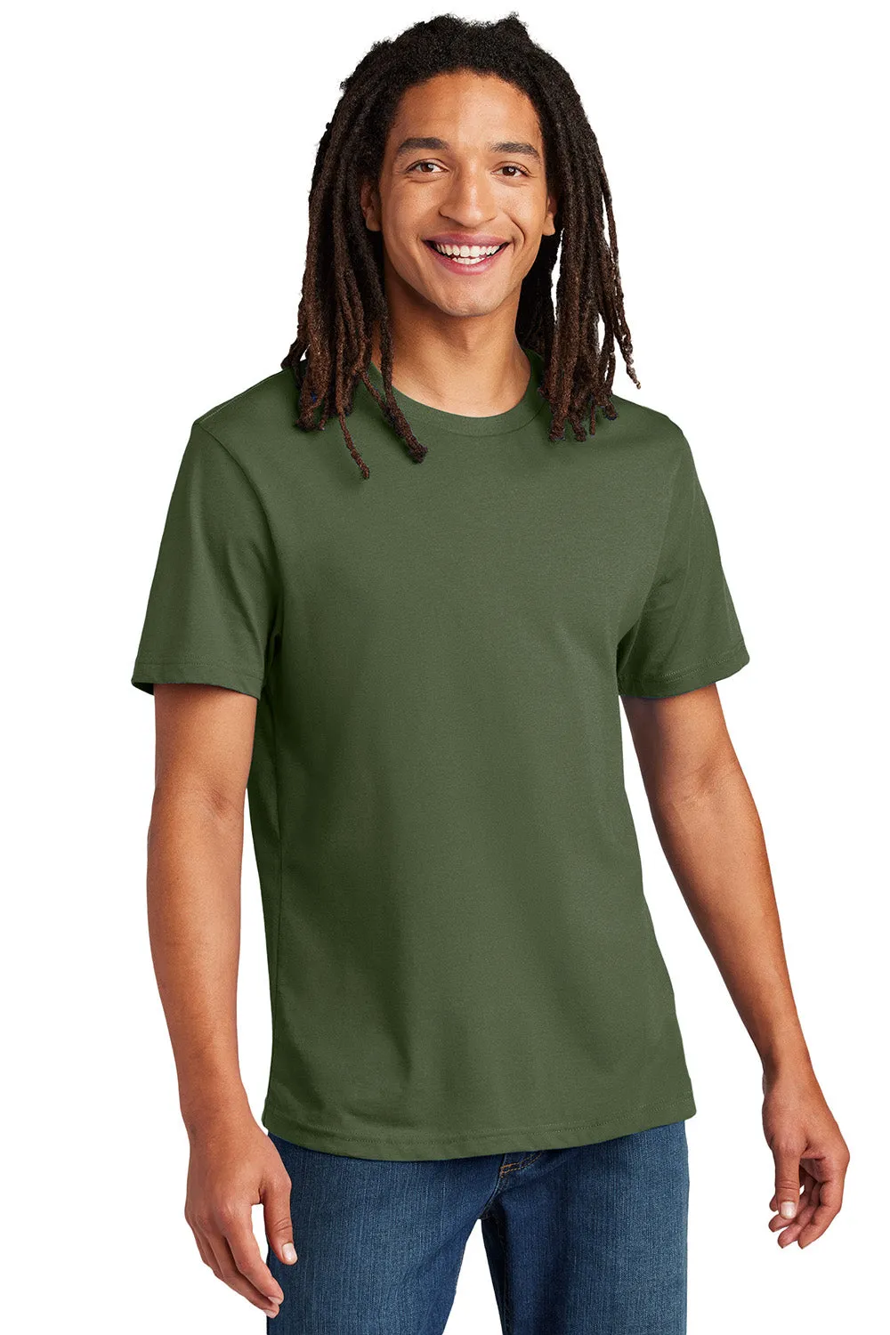 T-shirt à manches courtes recyclé pour hommes Allmade - Vert Olive Vous
