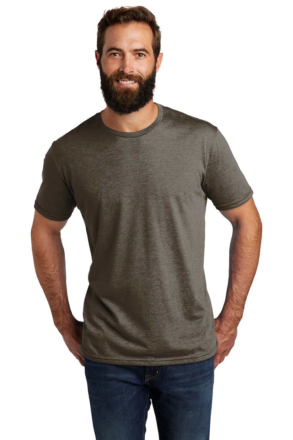 T-shirt à manches courtes pour hommes Allmade - Marron terreux