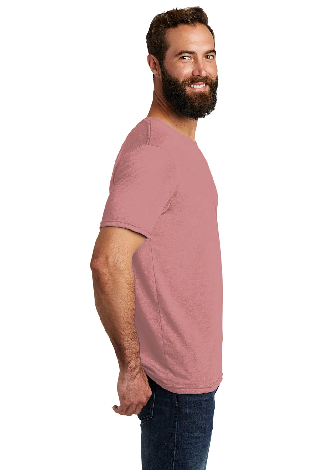 T-shirt à manches courtes pour hommes Allmade - Rose vintage