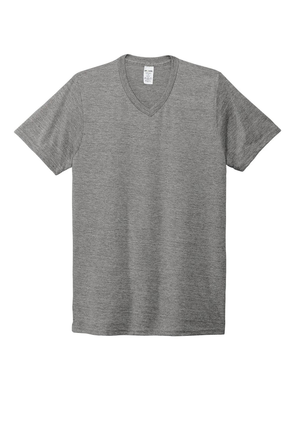 T-shirt à col en V à manches courtes pour homme Allmade - Gris aluminium