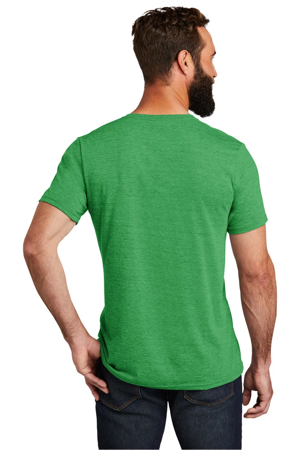 T-shirt pour homme à manches courtes et col en V Allmade - Vert environnement