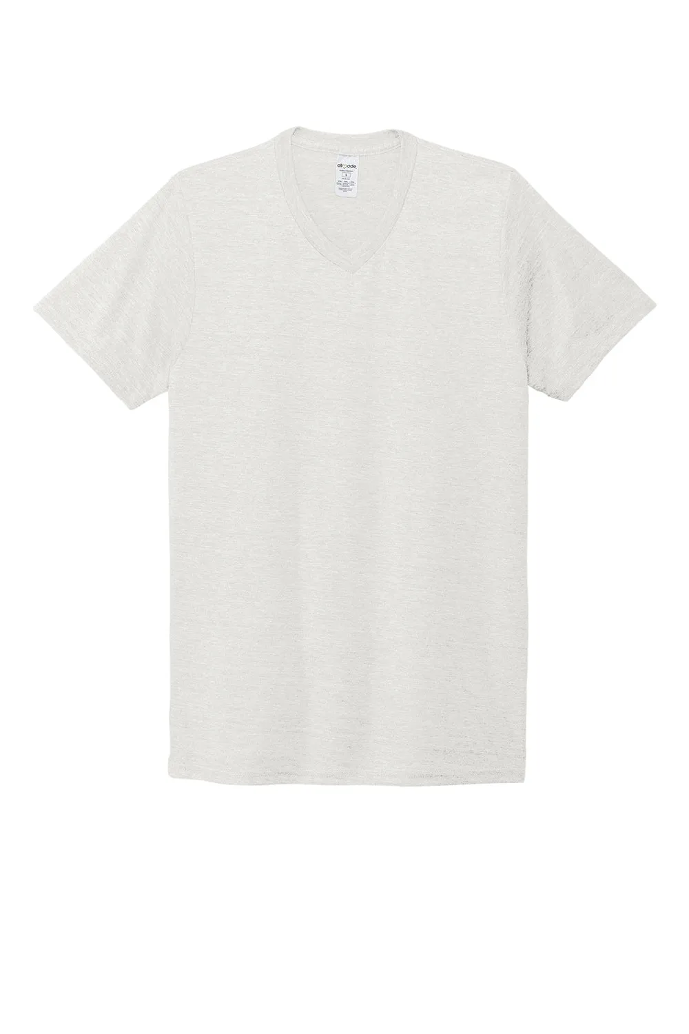T-shirt pour homme à col en V et manches courtes Allmade - Blanc assez clair