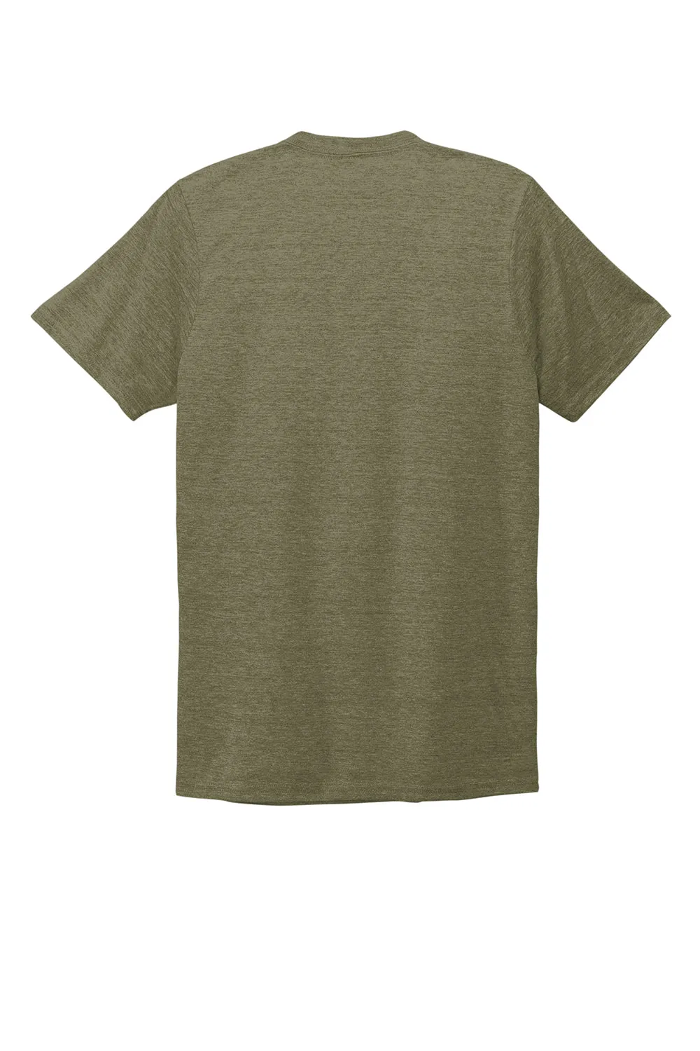 T-shirt à col en V manches courtes pour hommes Allmade - Vert Olive You