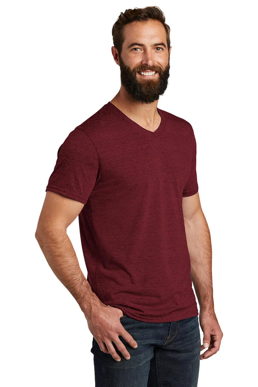 T-shirt à manches courtes pour homme Allmade - Rouge Vin