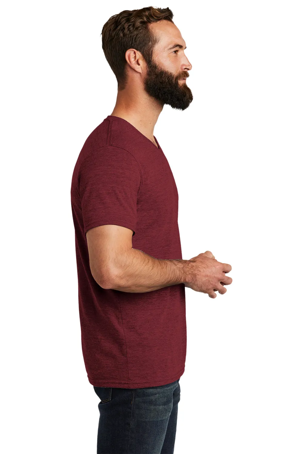 T-shirt à manches courtes pour homme Allmade - Rouge Vin