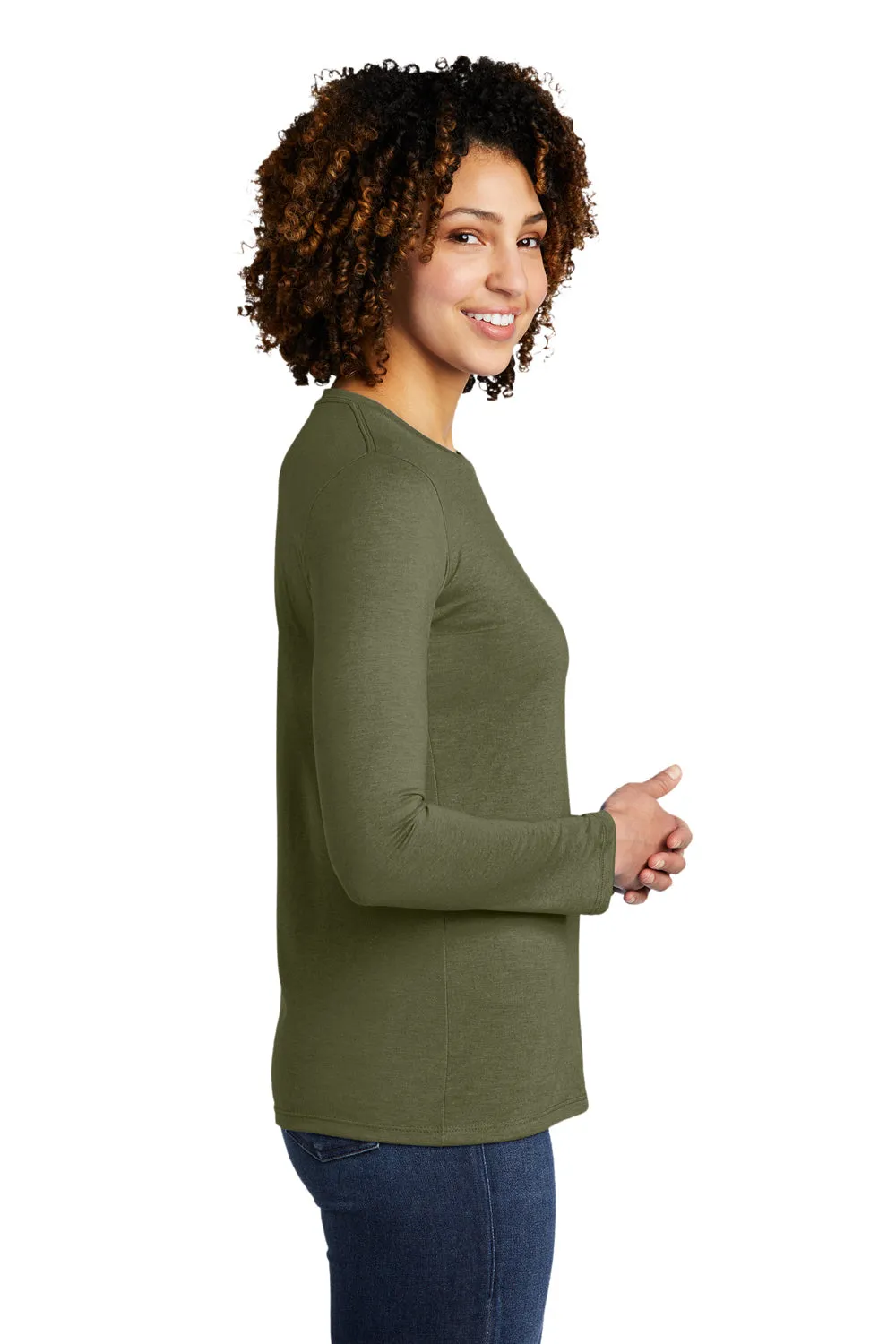 T-shirt à manches longues pour femmes Allmade - Vert Olive Vous