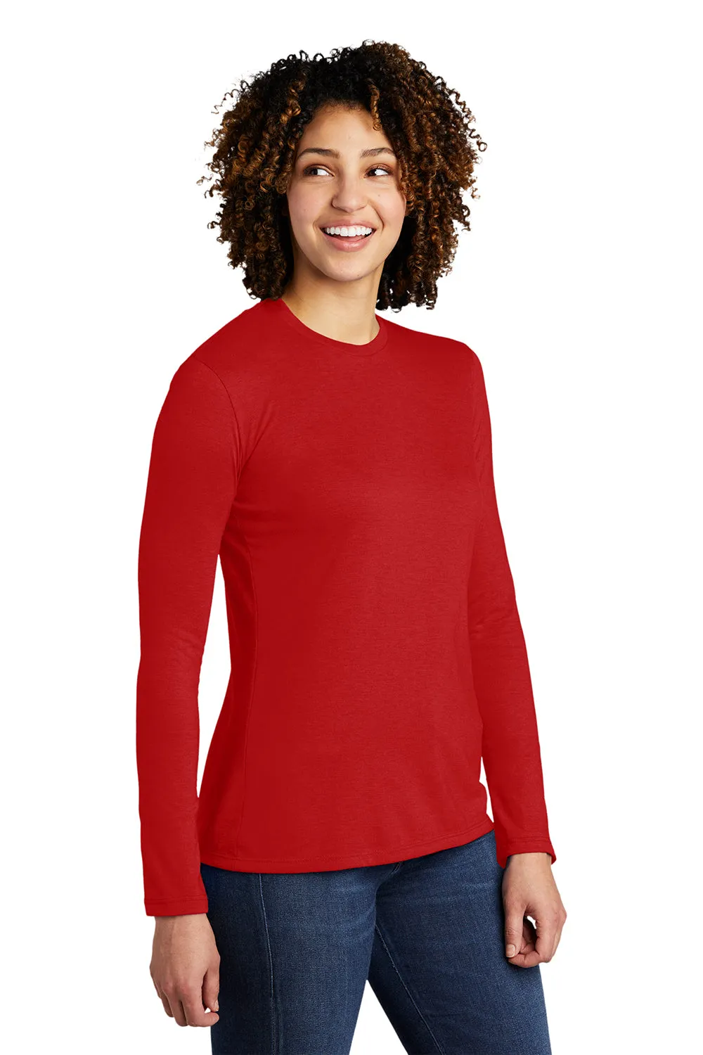 T-shirt à manches longues pour femmes Allmade - Rouge Éclatant