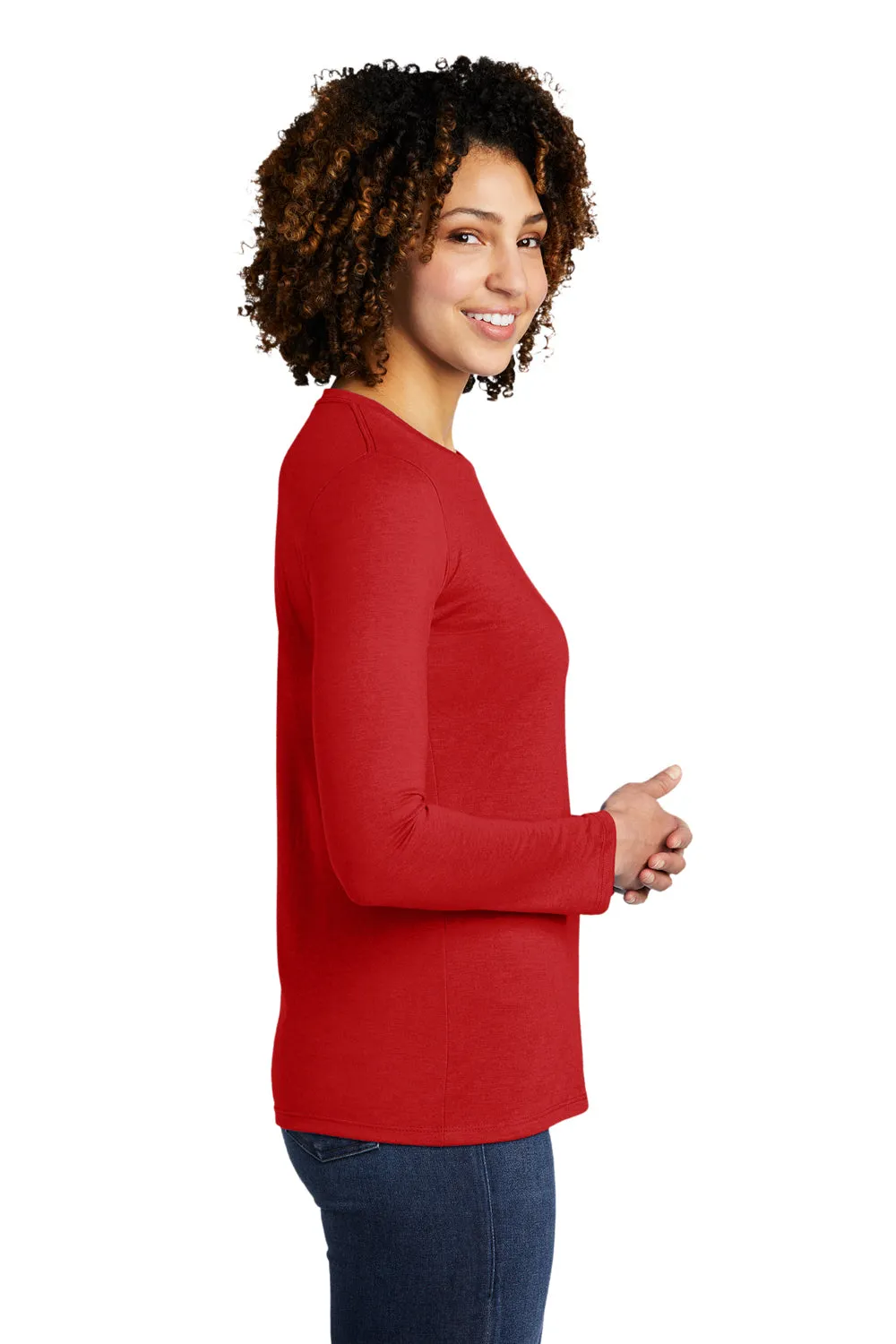 T-shirt à manches longues pour femmes Allmade - Rouge Éclatant