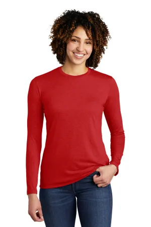 T-shirt à manches longues pour femmes Allmade - Rouge Éclatant