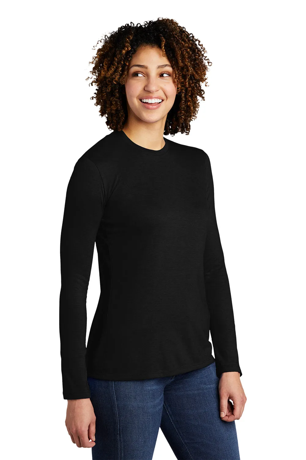 T-shirt à manches longues pour femmes Allmade - Noir spatial