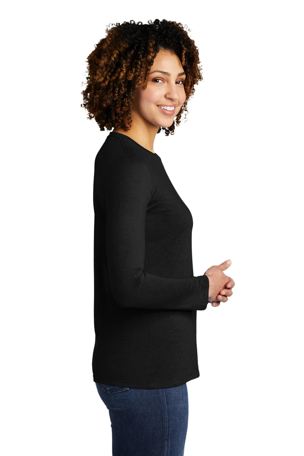 T-shirt à manches longues pour femmes Allmade - Noir spatial