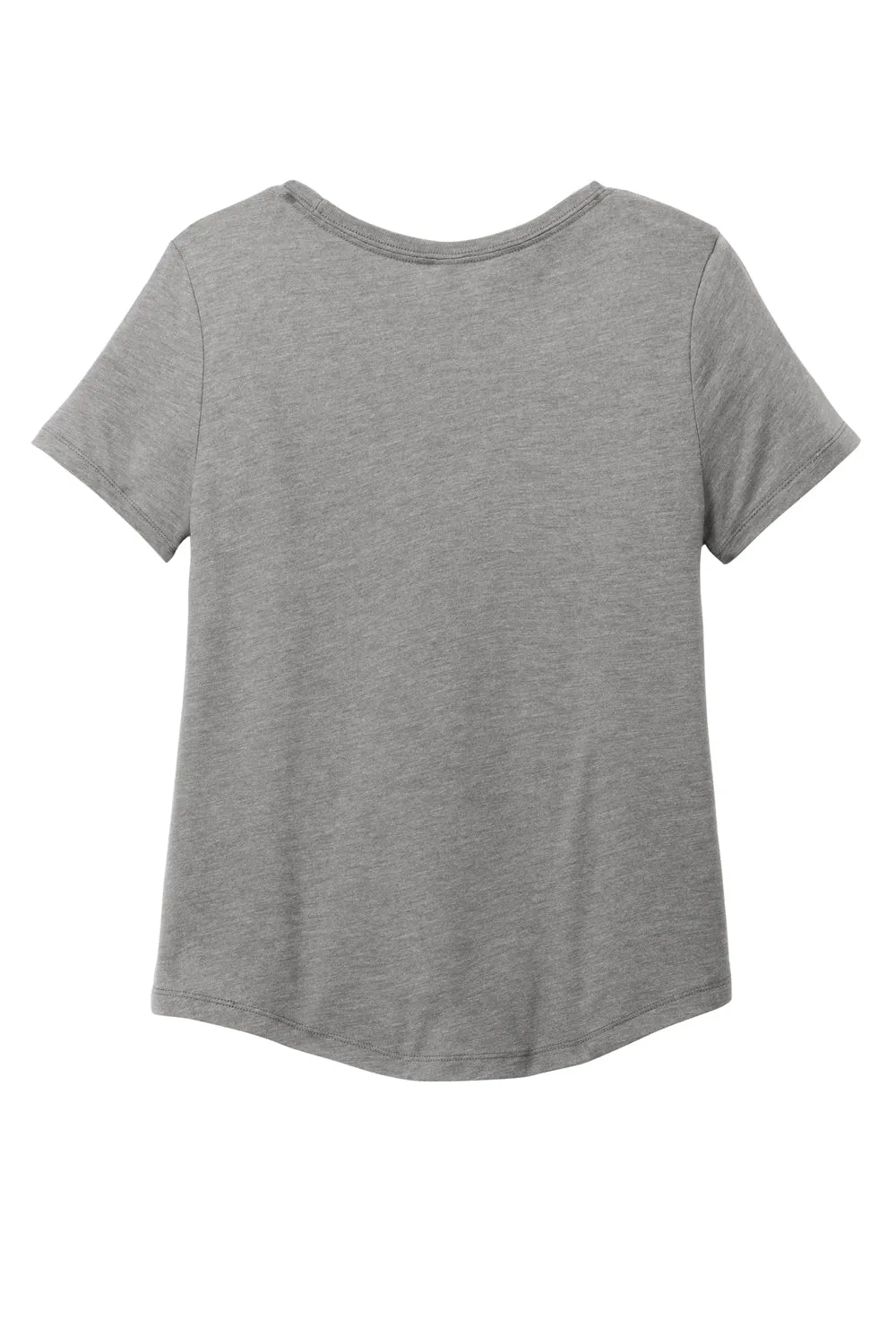 T-shirt pour femmes Allmade à manches courtes et encolure ronde - Gris aluminium