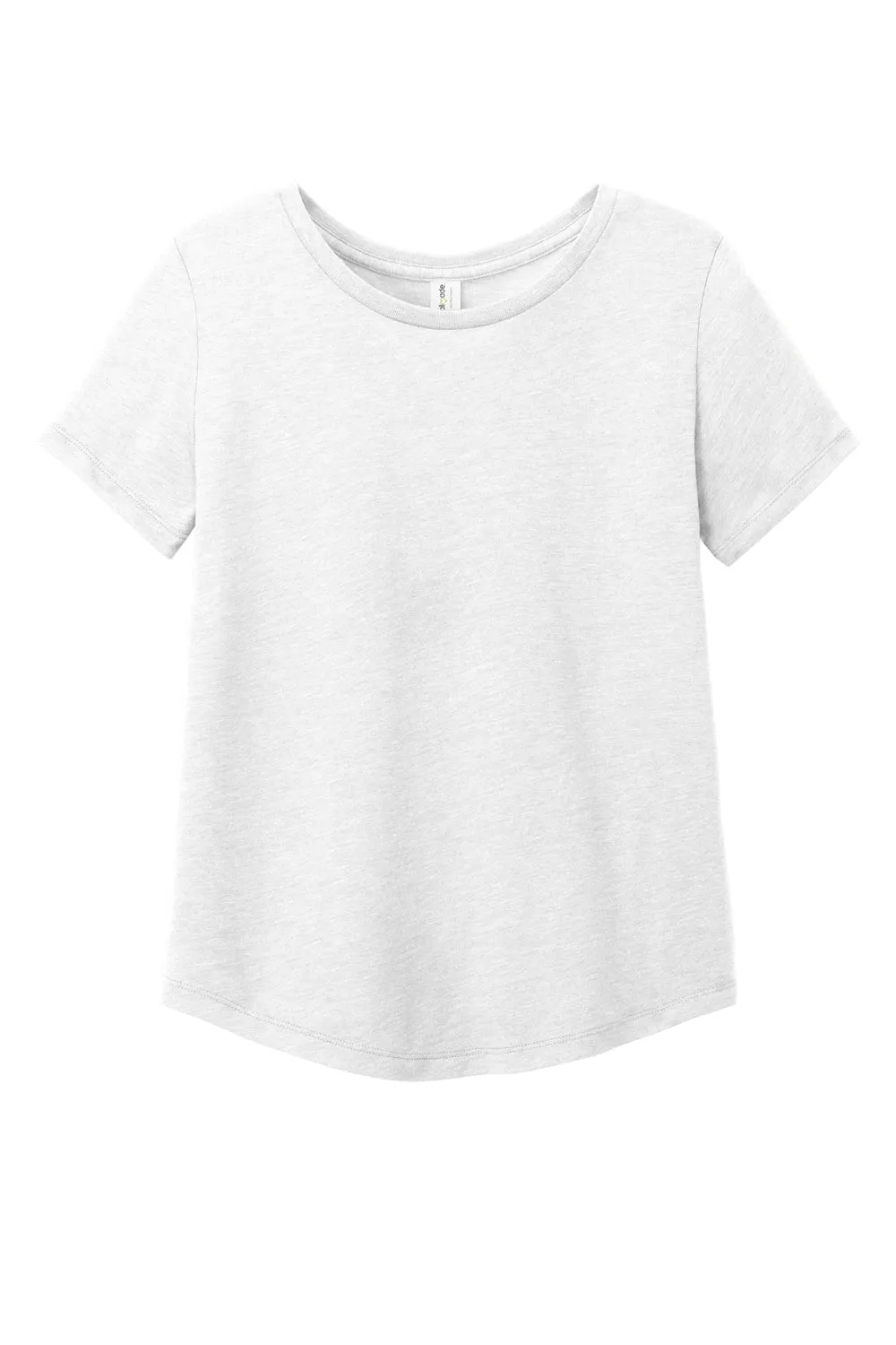 T-shirt pour femmes Allmade à manches courtes et col rond - Blanc cassé