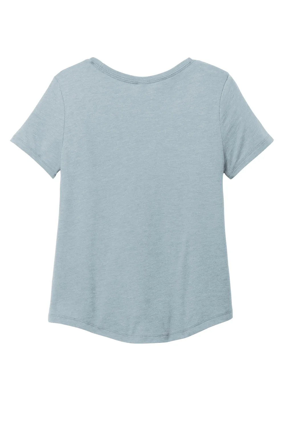 T-shirt Femme Allmade à Manches Courtes et Col Rond - Je T'aime Bien Bleu