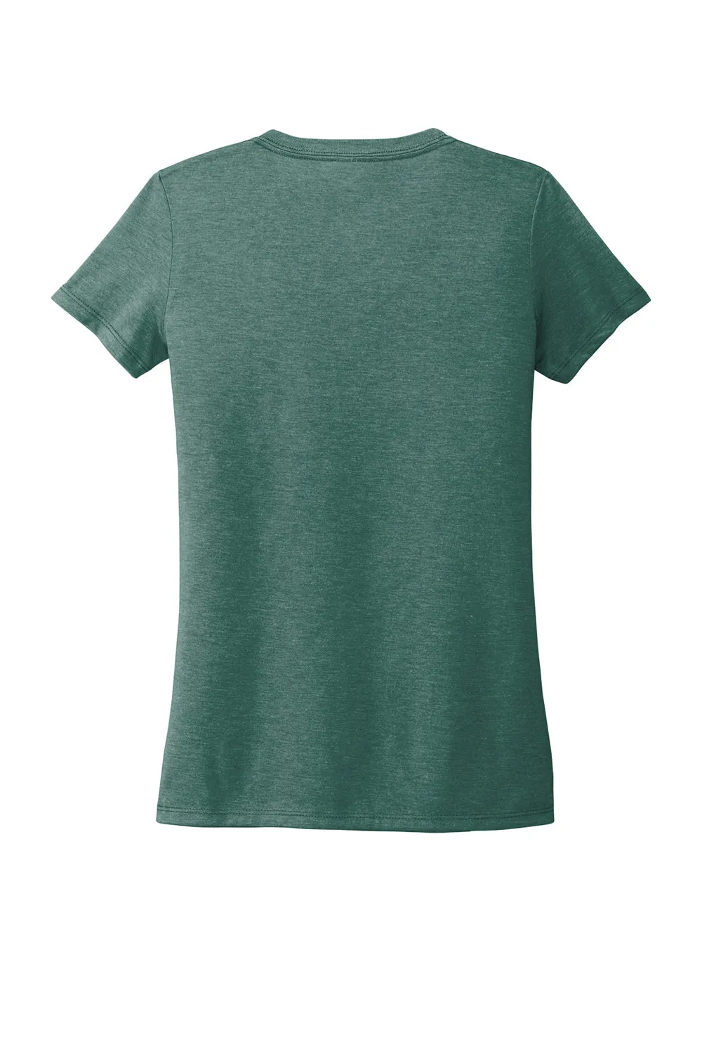 T-shirt à col en V à manches courtes pour femmes Allmade - Vert foncé