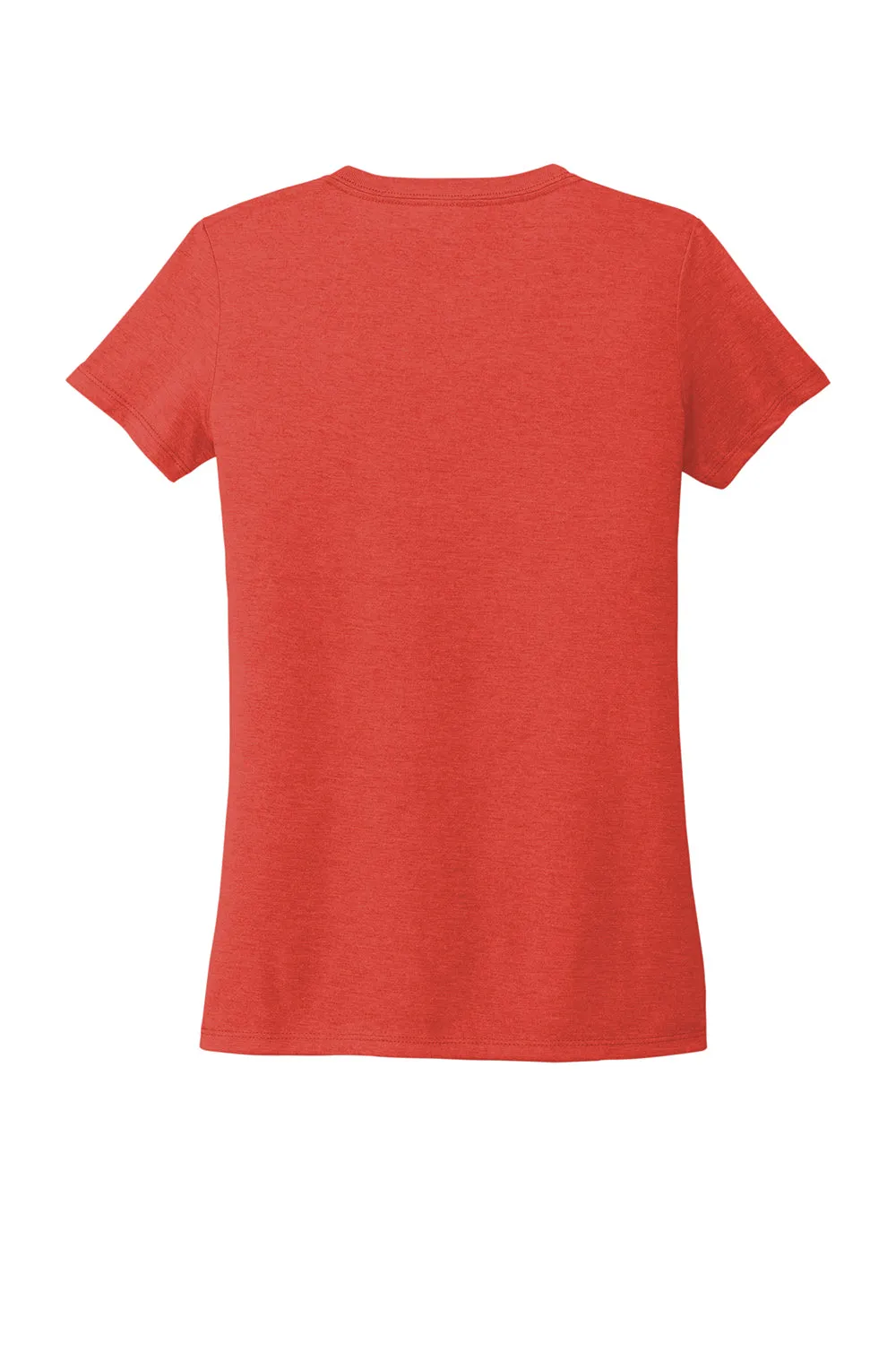 T-shirt à col en V à manches courtes pour femmes Allmade - Rouge soleil du désert