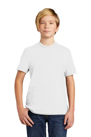 T-shirt à manches courtes Allmade pour jeunes - Blanc éclatant