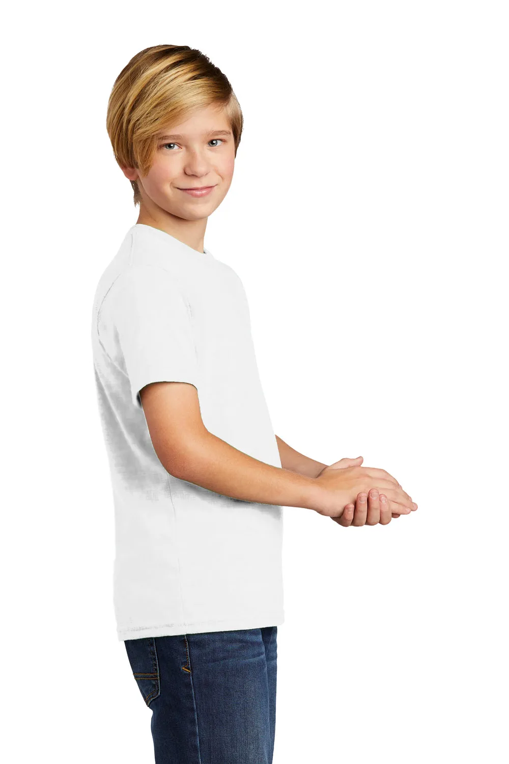 T-shirt à manches courtes Allmade pour jeunes - Blanc éclatant