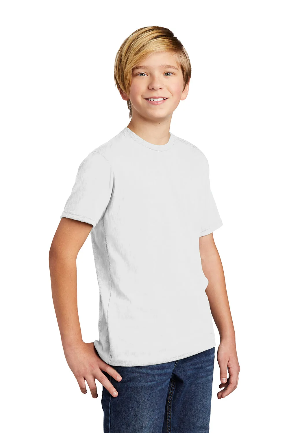 T-shirt à manches courtes Allmade pour jeunes - Blanc éclatant