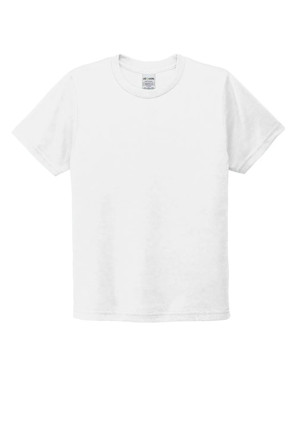T-shirt à manches courtes Allmade pour jeunes - Blanc éclatant