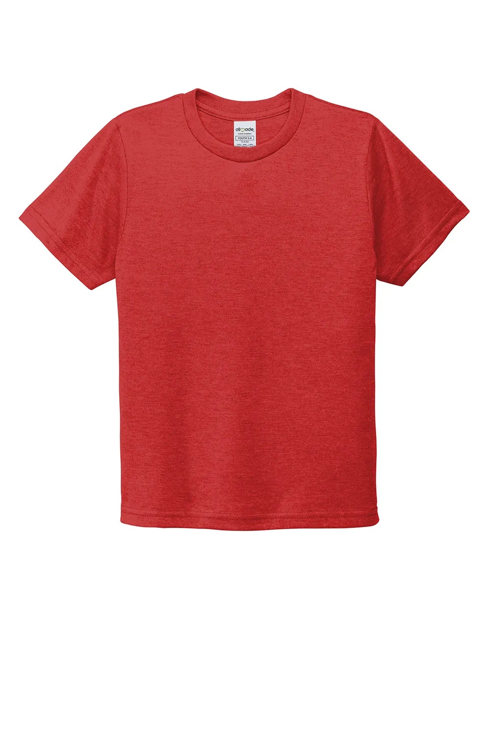 T-shirt à manches courtes Allmade pour jeunes - Rouge Éclatant