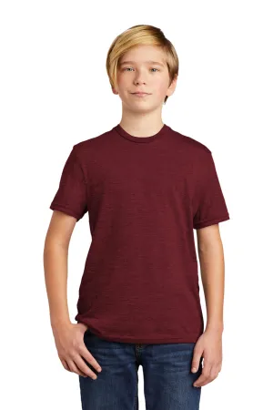 T-shirt à manches courtes Allmade pour jeunes - Rouge Vin