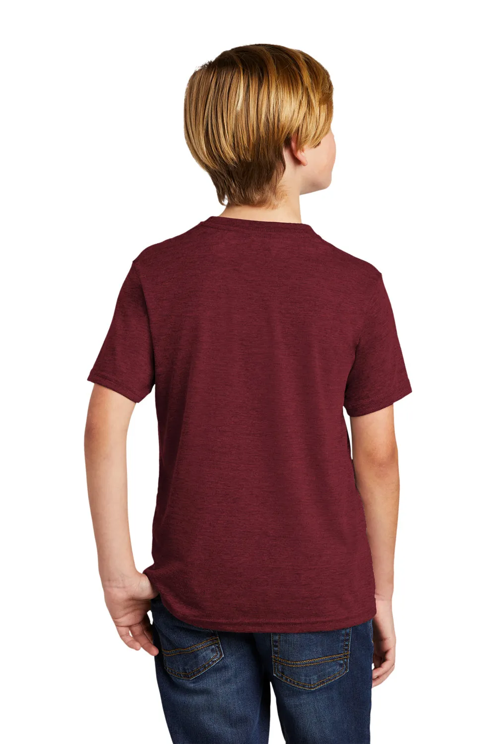 T-shirt à manches courtes Allmade pour jeunes - Rouge Vin