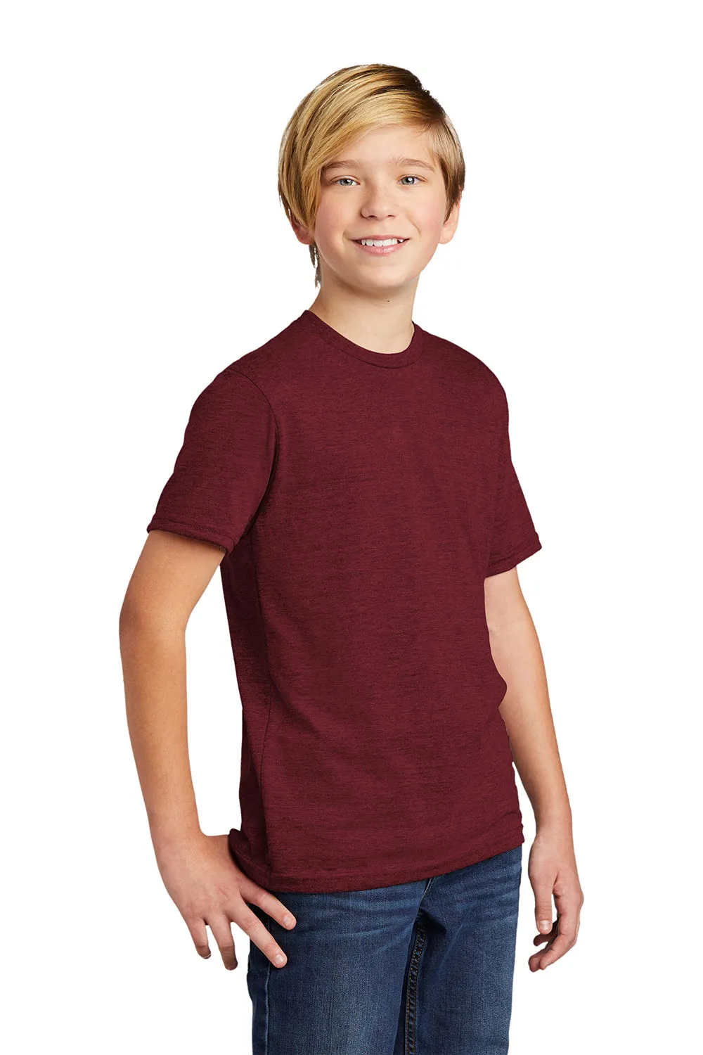 T-shirt à manches courtes Allmade pour jeunes - Rouge Vin