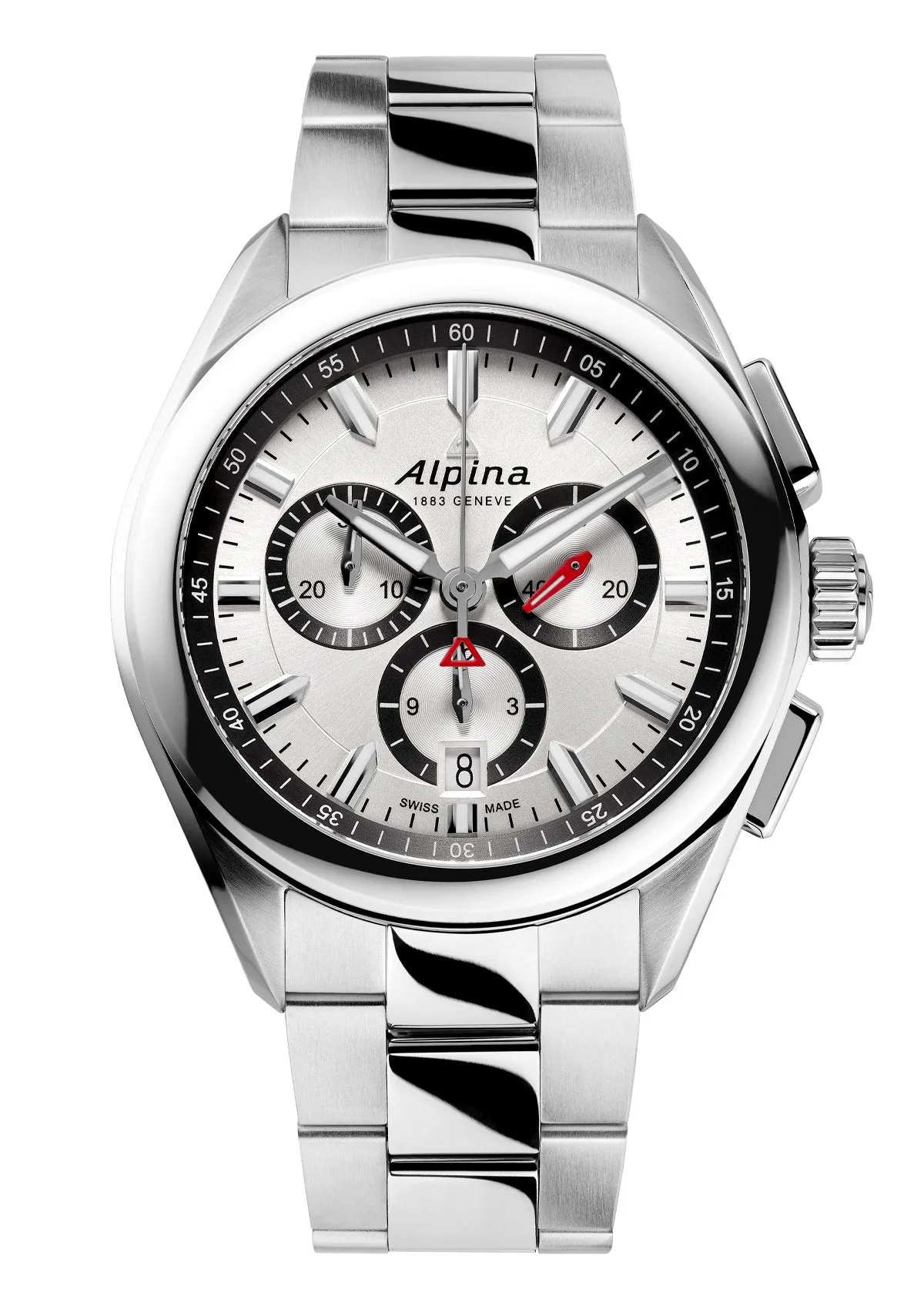 Alpina Alpiner Quartz Chronograph Watch AL-373SB4E6B 