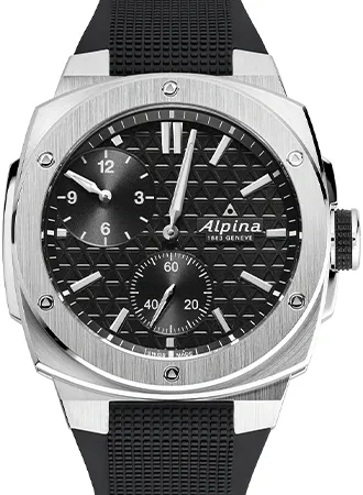Alpiner Extreme Regulator Automatic Black - Rubber Ref. AL-650B4AE6 