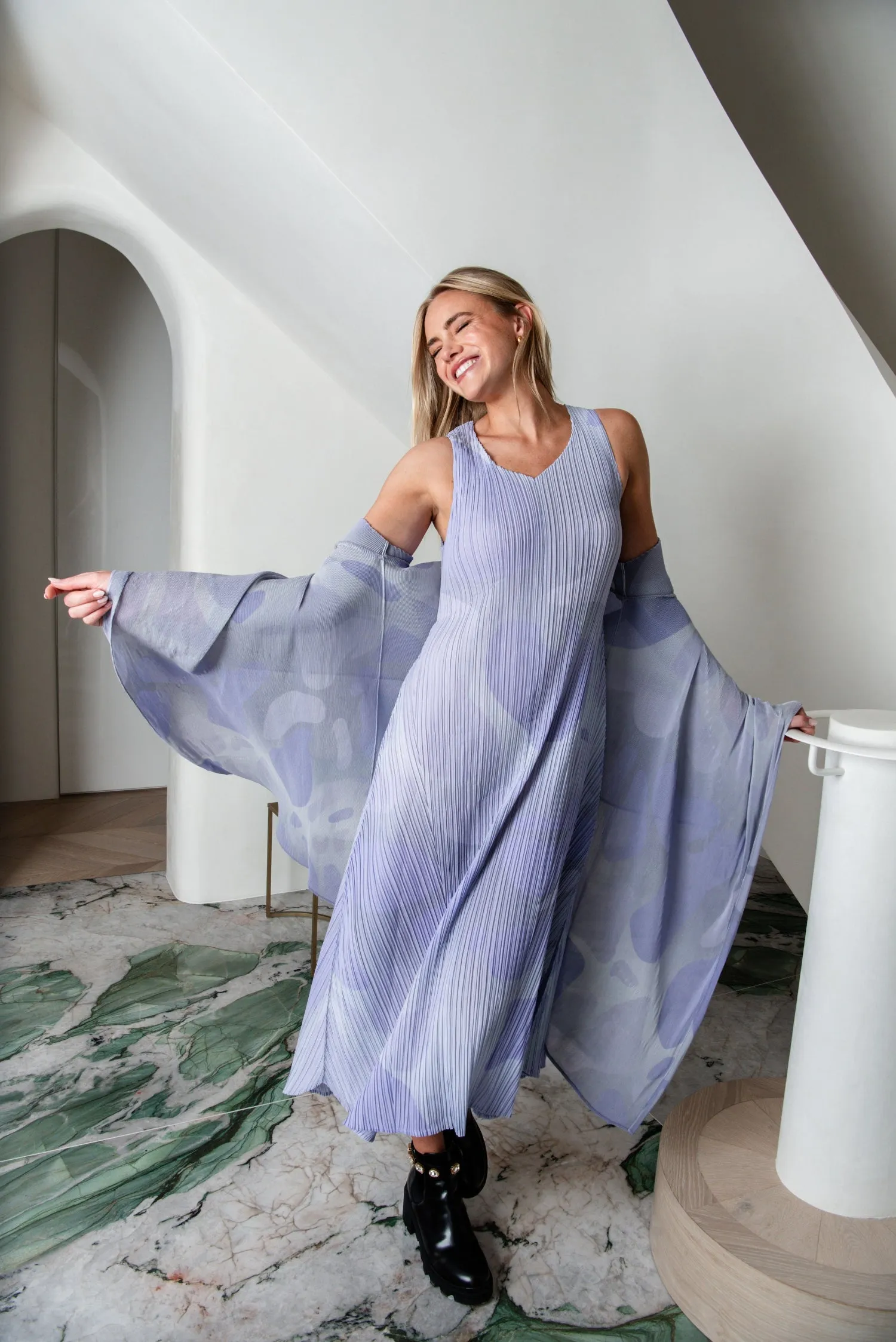 Clothings Alquema - AD1072L-LYH Long Estrella Dress Dresses women dresses dress stores