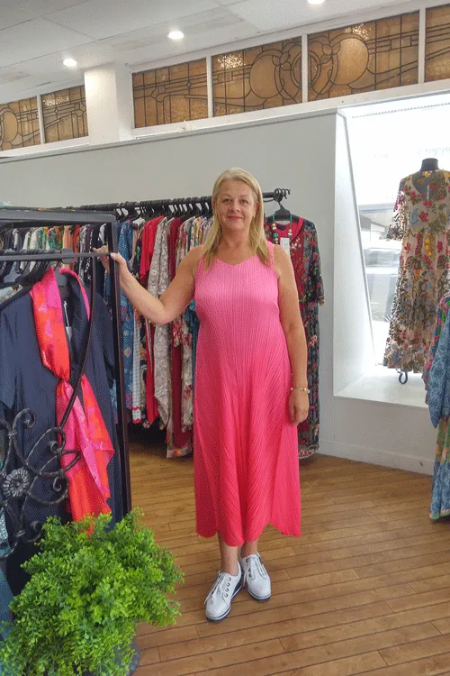 Alquema - AD1072L-R Long Estrella Dress