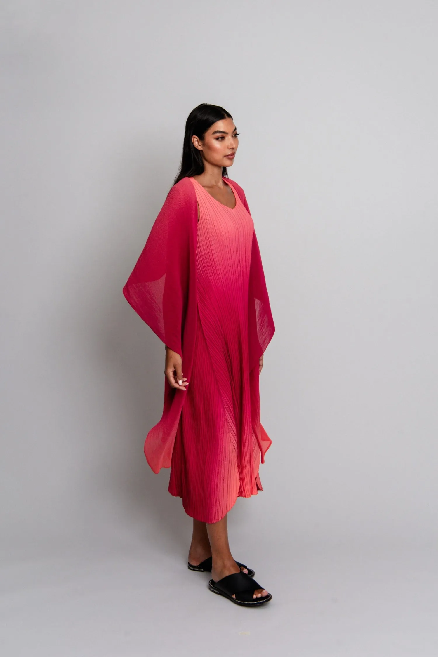 Alquema - AD1072L-WT Long Estrella Dress